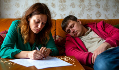 Написала мужу прощальную записку, чтобы искал себе другую служанку